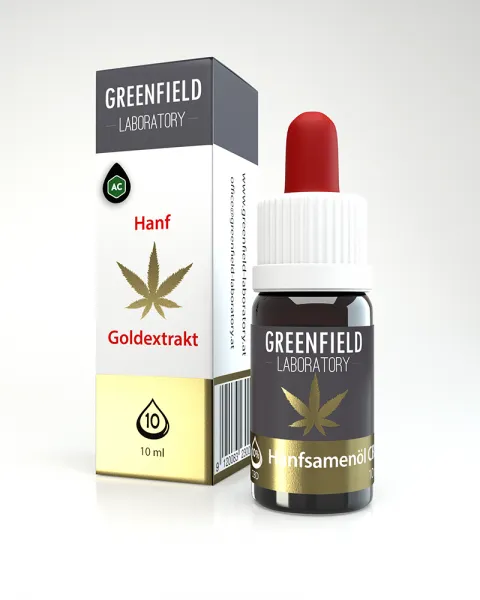 CBD olej "Goldextrakt" 10 % CBD prírodný 10 ml